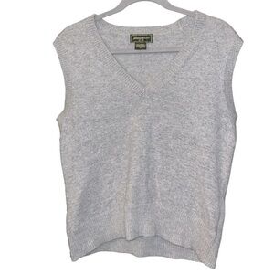 Eddie Bauer Rabbit Fur Sweater Vest
